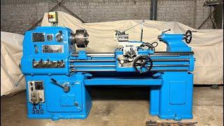 Gap Bed Lathe Machine - Elli Italy AE 200 - 1000 mm Job Length