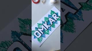 Name lettering #calligraphy #shorts #satisfying