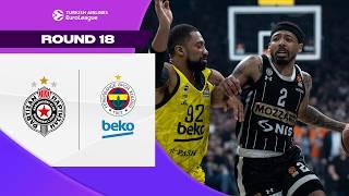 Belgrade ERUPTS for Partizan's WIN | Partizan – Fenerbahce | BASKETBALL HIGHLIGHTS R18 2024-25