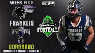 LIVE EPSN Thursday  Night Football  Franklin Cougars  vs Coronado Thunderbirds from the Sun Bowl