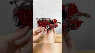 RC Mitsubishi Lancer Evo 10 vs Real Mitsubishi Lancer SAFETY Showdown
