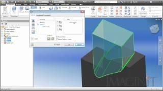 Autodesk Inventor Tech Tip - Loft Cut with Multi-Body.wmv