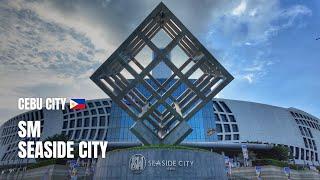  [4K] The Biggest Mall in Cebu | SM Seaside During Sinulog 2025 | Mall Walking Tour | Philippines