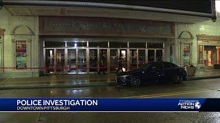 Downtown Pittsburgh investigation