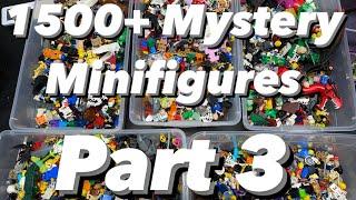 Massive 1500+ LEGO Minifigure Haul Part 3