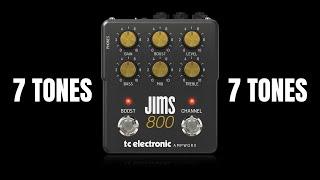 TC ELECTRONIC AMPWORX JIMS 800 - 7 Tones (No Talking)