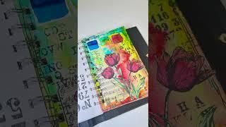 Love this journal? Want to make your own? Join us in 2025 #artjournal #artsandcrafts #craftworkshops