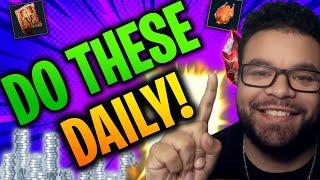 Best Tips To PROGRESS FAST - Raid Shadow Legends Guide