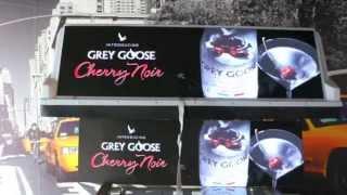 Grey Goose ElectroLuminescence Taxi Top Advertising