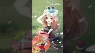 Pokegirl and pokeboy singing  Simpapa Polyubila  #shorts