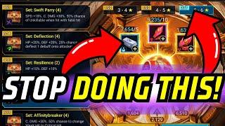 AVOID THESE 5 COMMON MISTAKES IN RAID! | RAID: SHADOW LEGENDS