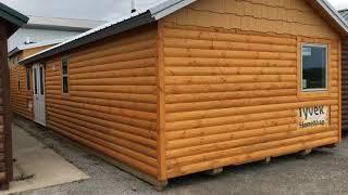 14' x 48' Amish Made Cabins & Kits | Deer Run Cabins - Bear