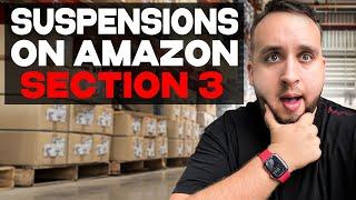 Suspensions On Amazon, Business Section 3, How To Keep Selling On Amazon