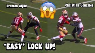 Christian Gonzalez ‘CLAMPED’ Brandon Aiyuk & Deebo Samuel  49ers Vs Patriots 2024 highlights