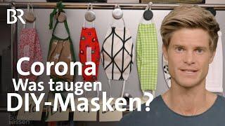 Corona: Was ist die beste selbst gebastelte Maske? | Coronavirus | BR