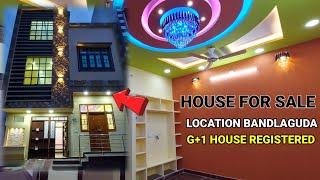 House for sale in bandlaguda chandrayangutta Hyderabad G+1 House For Sale In bandlaguda