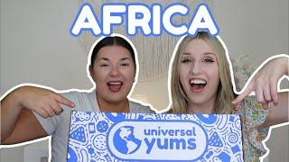 TRYING AFRICAN SNACKS  | Universal Yums | Super Yum Box | August 2024 | AFRICA