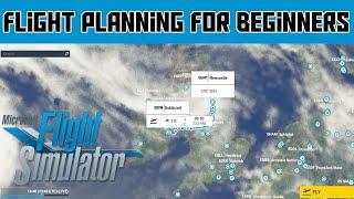 Microsoft Flight Simulator 2020 - How Do You Create Flight Plans For Beginners??