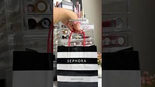 mini sephora haul ️ #sephorahaul #makeup #skincare #beauty #sephora #catherinemaaaae