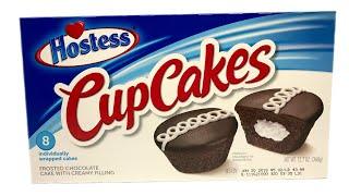 Hostess CupCakes Unwrapping