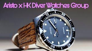 Aristo x HK Diver Watches Group exclusive, limited to 10pcs only.