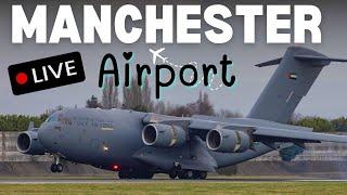 Manchester Airport | C-17 Departure  3h27m