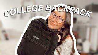 WHAT'S IN MY COLLEGE BACKPACK 2020 | Backpack Essentials | UCONN School Supplies & Gym Bag |