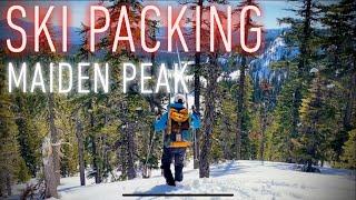Ski Touring at Maiden Peak
