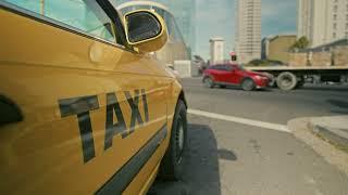 4K Taxi | Driving | Emergency Vehicle | Pov | Free Stock Video Footage