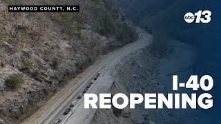 I-40 to partially reopen near state line this weekend