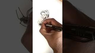 #girl #drawing #art #artandcraft #sketch