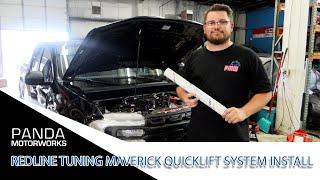 The Ford Maverick Should've Had These From The Factory! | Redline Tuning Hood QuickLIFT Install