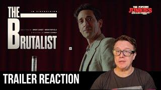 THE BRUTALIST (Official Trailer 2) The Popcorn Junkies Reaction