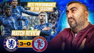 Chelsea DISMANTLE Aston Villa In A STATEMENT Victory!! Cole Palmer SCORES | Chelsea 3-0 Aston Villa