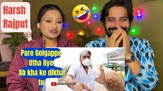 DHAKAD REPORTER GOLGAPPA | HARSH RAJPUT | REACTION | Kerry Perry React