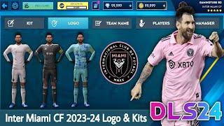 Inter Miami CF 2023-24 Logo & Kits - DLS 24