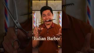 Italian Barbershop  | #asmr #shorts