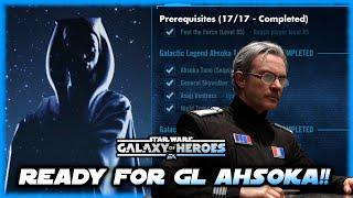 Are We Ready for GL Ahsoka Tano?  Yes We Are!!  Star Wars Galaxy of Heroes