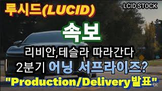 Lucid production and sales volume announced! surprise?