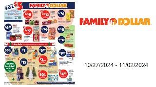 Family Dollar Weekly Ad (US) - 10/27/2024 - 11/02/2024