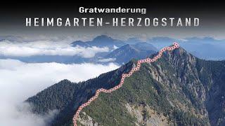 Wie schwierig ist der Klassiker? Gratwanderung Heimgarten - Herzogstand als Rundtour von Walchensee!