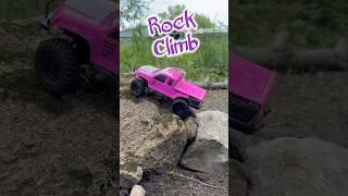 Climb! Base Camp Axial SCX24 #rc #rccar #rctruck #rccrawler #shorts #trending #axial #scx24 #rosé