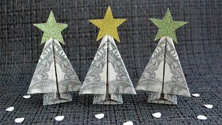 My MONEY CHRISTMAS TREE 2022 | Nice Dollar Origami Gift | Tutorial DIY by NProkuda