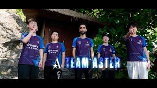 Team Aster team intro at The Bali Major 2023