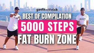 5000 Steps Workout At Home |  Fat Burn Walk | 2 Mile Walk