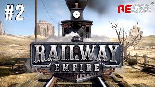 #2 Новые поезда, станции, развиваем Канзас - Railway Empire (Империя железной дороги)