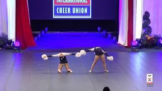 Team Slovenia [Freestyle Pom Doubles] - 2015 ICU World Cheerleading Championships