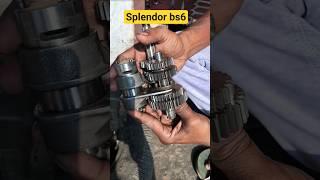 Splendor bs6 gear unboxing #viralreels