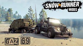 GAZ 69 4x4 testing New Scout Vehicle | SnowRunner Mods