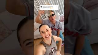 THIS WAS HARDER THAN IT LOOKS!  #funny #trend #viral #shorts #couple